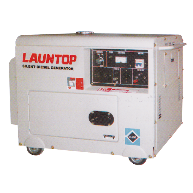 Launtop Diesel Silent Generator 5kw LDG6000S-3 - Click Image to Close